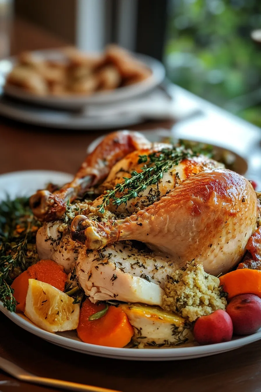 Recipe finishing touch