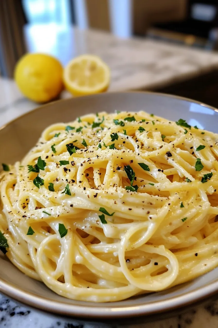 Recipe finishing touch