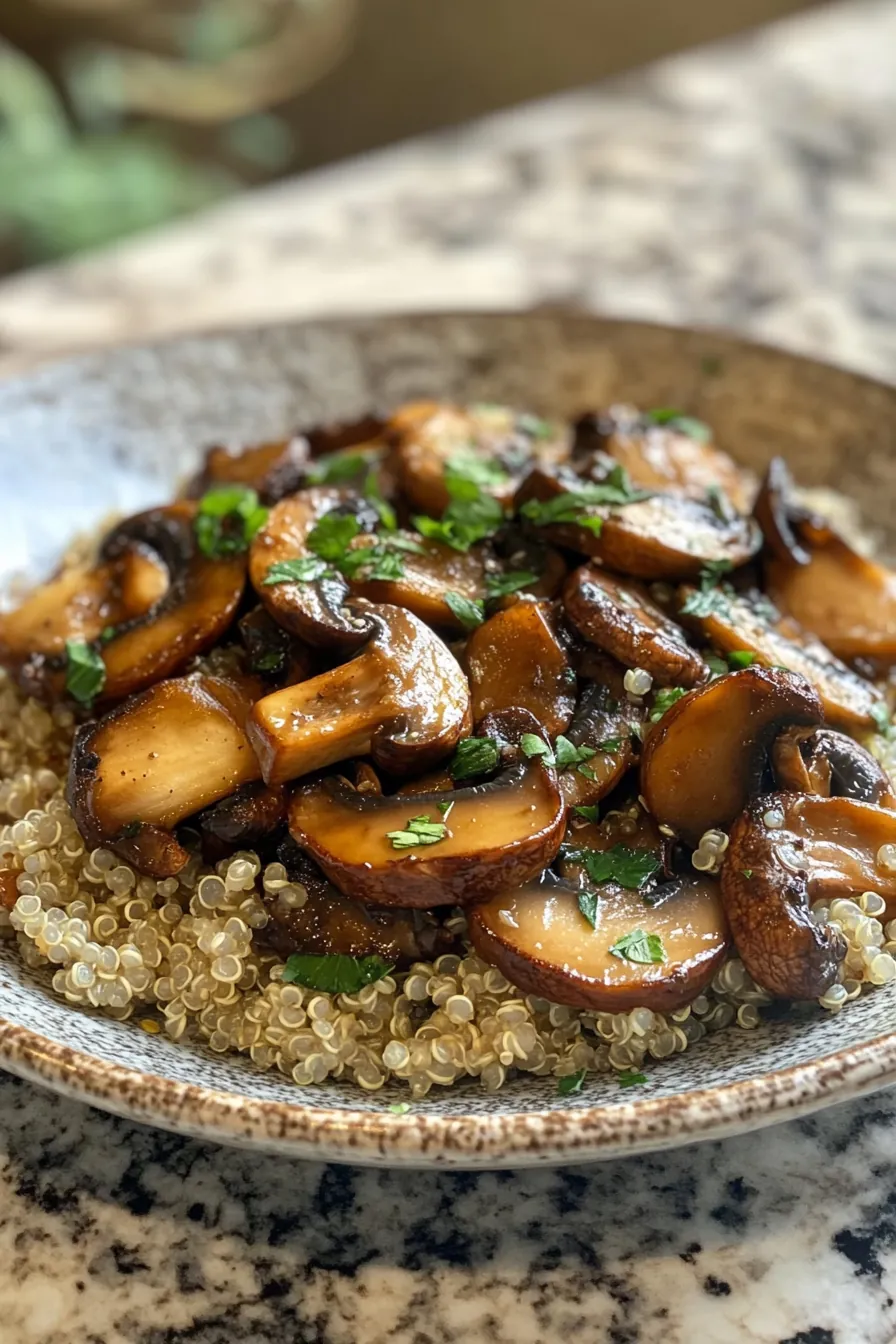 Recipe finishing touch