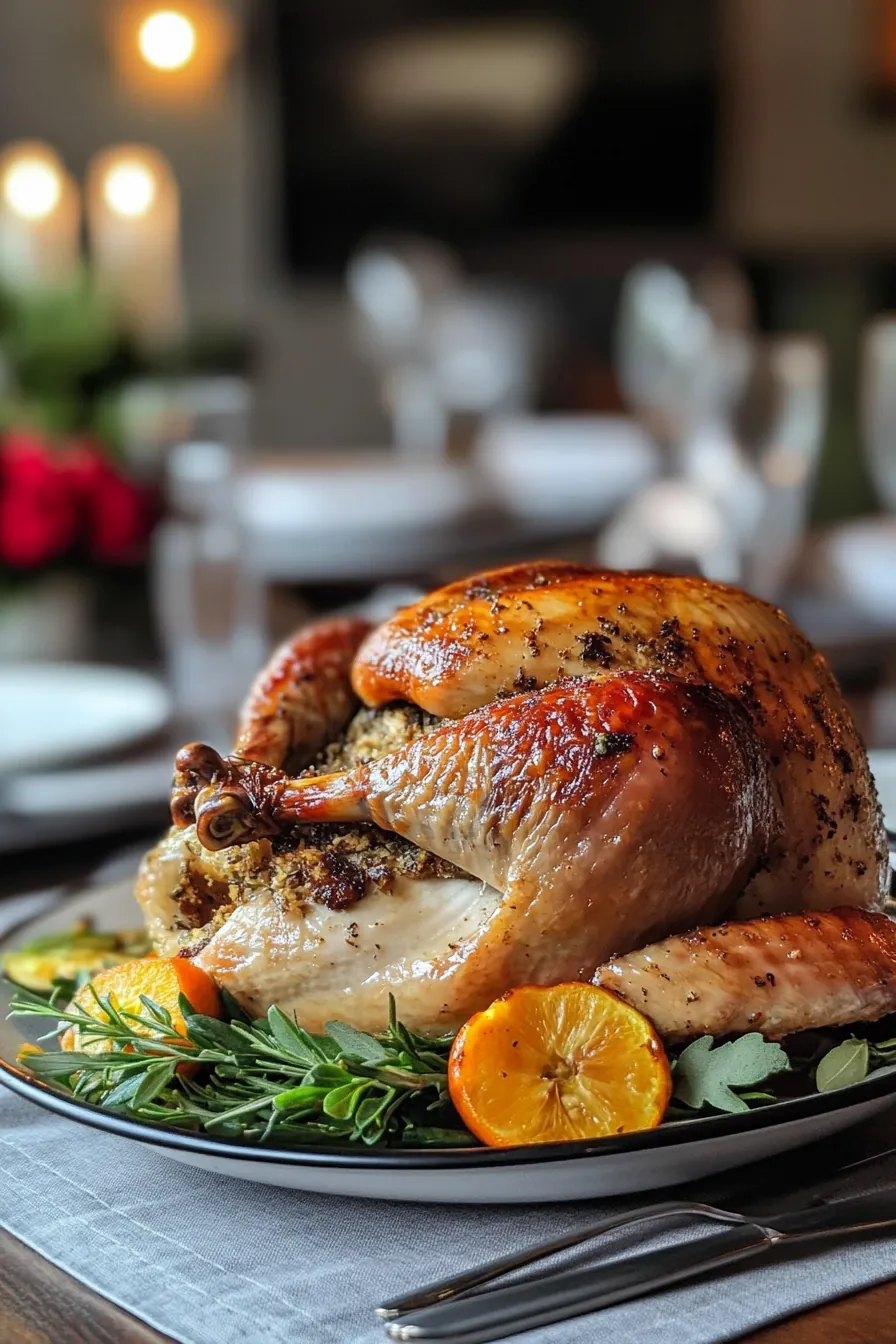 Recipe finishing touch