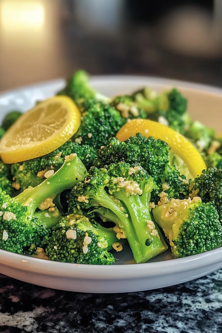 Recipe finishing touch