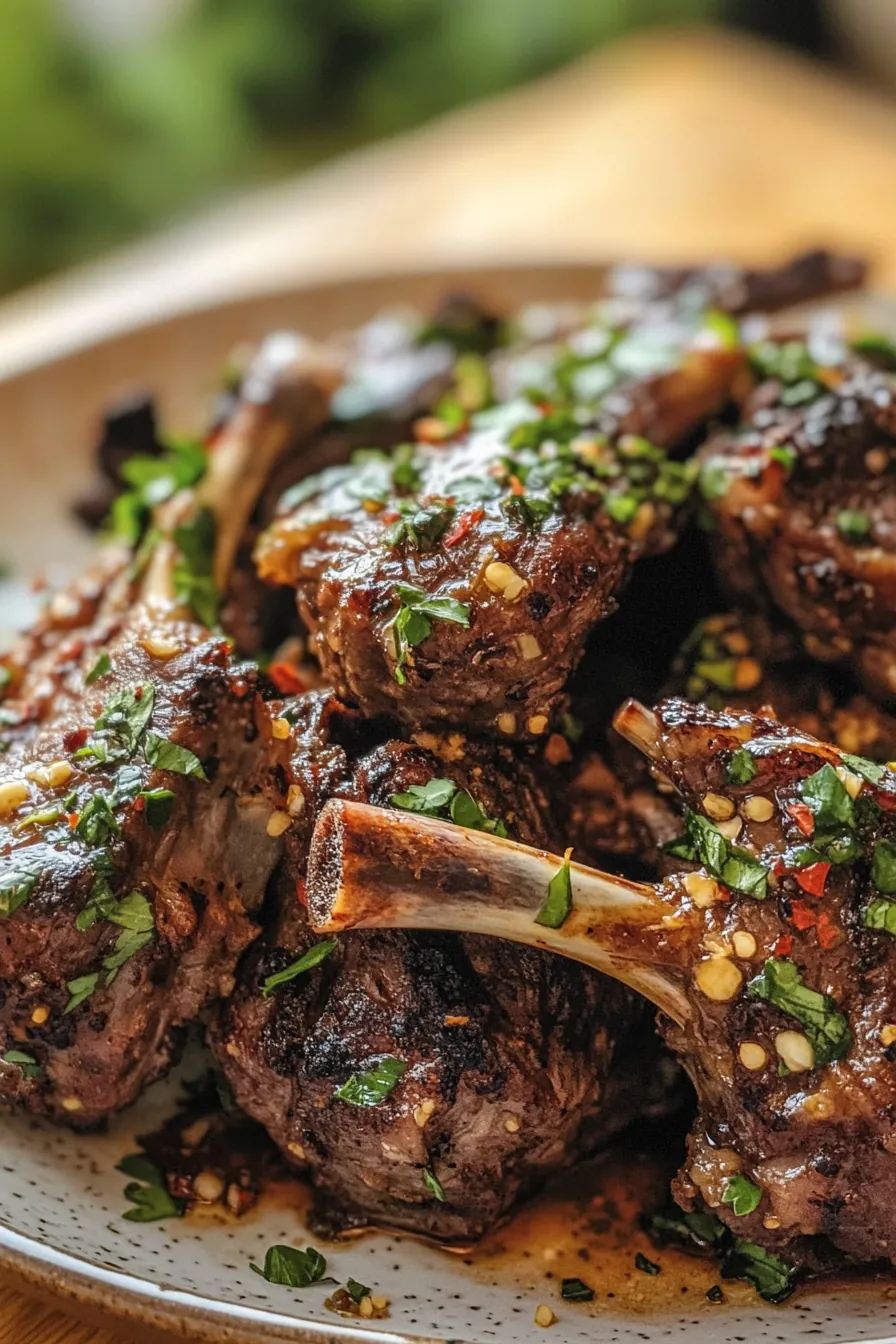 Recipe finishing touch