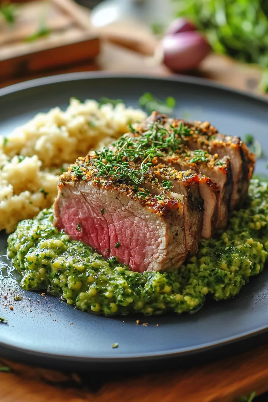 Recipe finishing touch