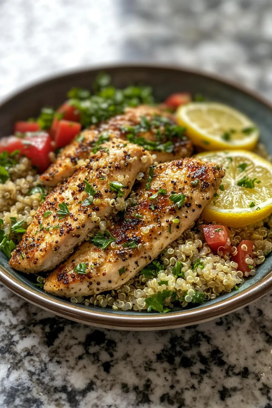 Recipe finishing touch