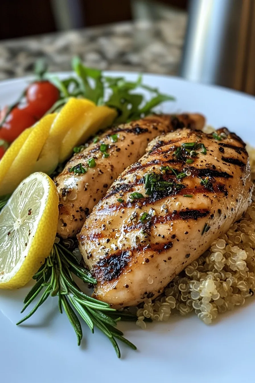 Recipe finishing touch