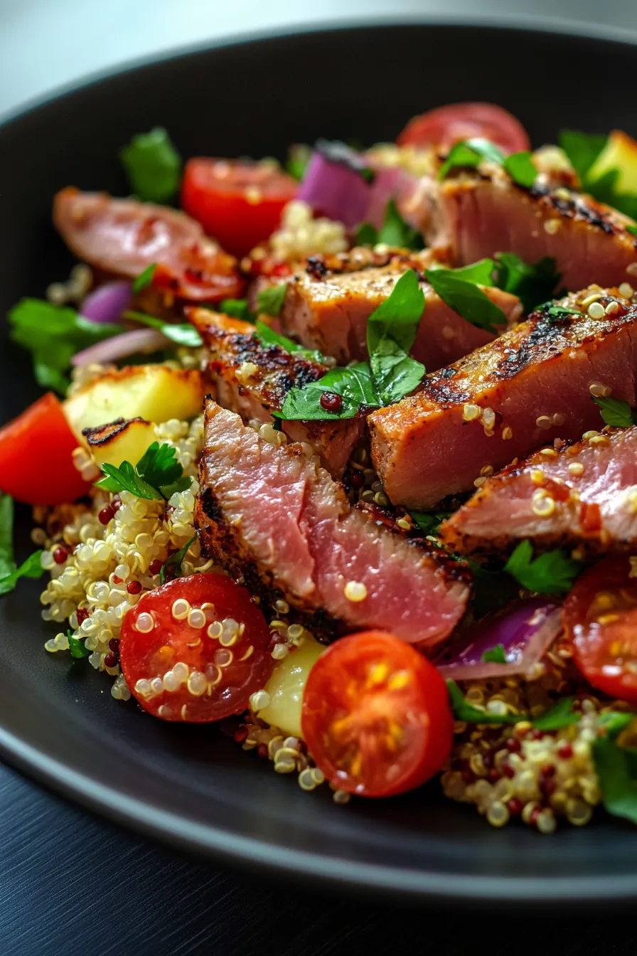 Recipe finishing touch