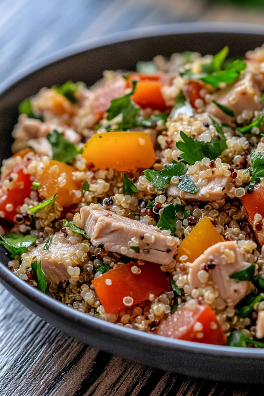 Recipe finishing touch