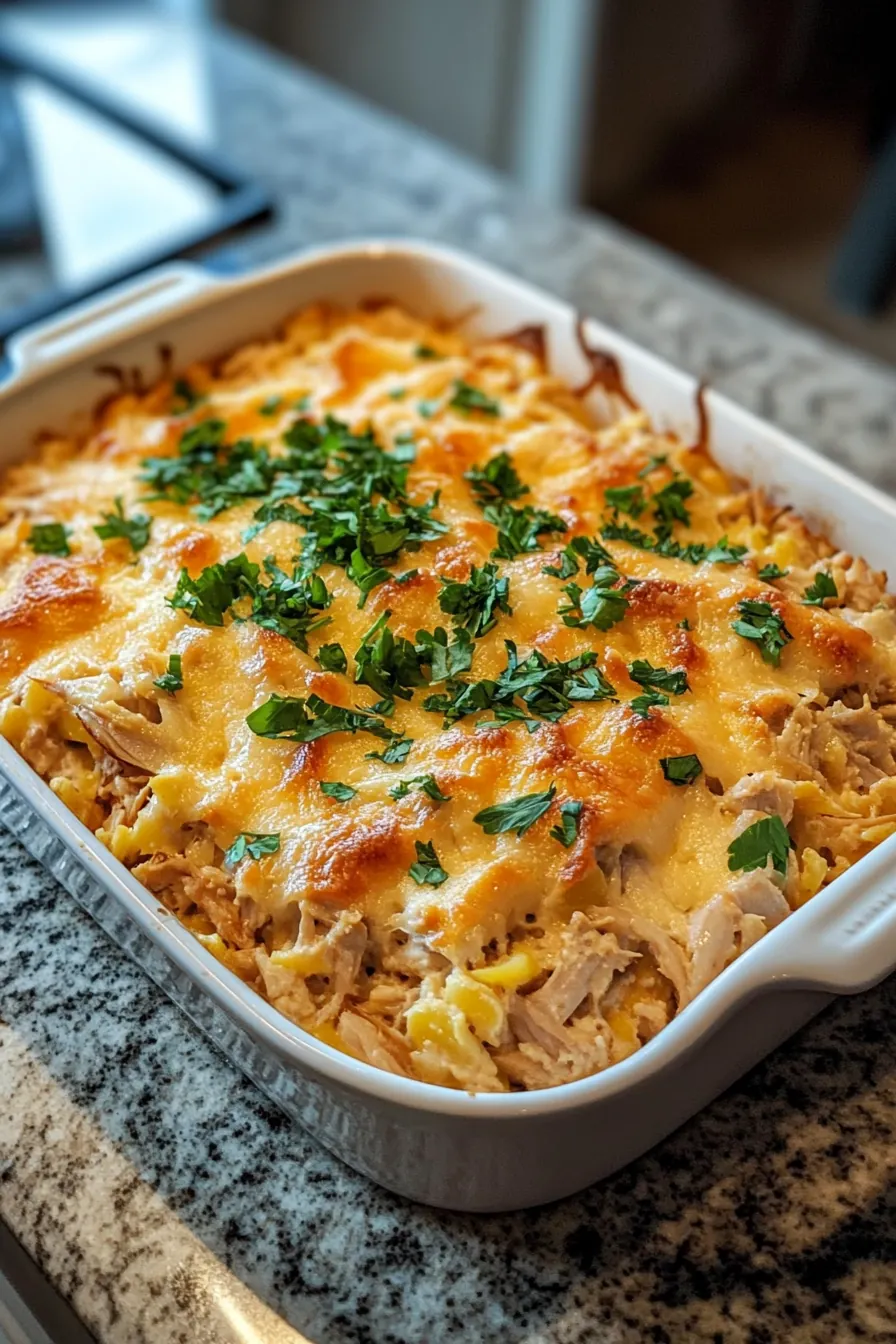 Recipe finishing touch