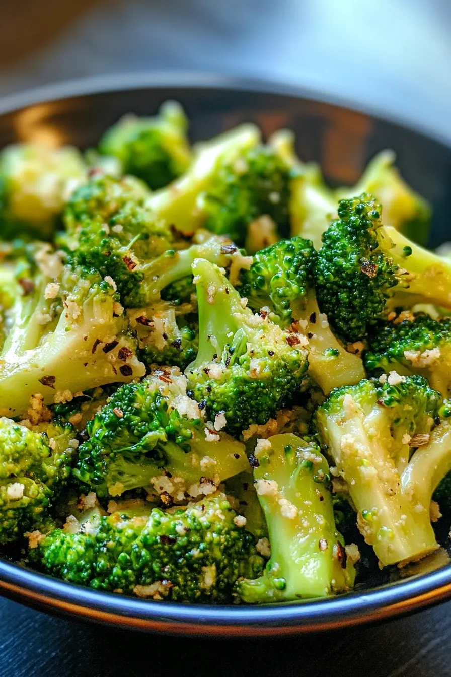 Recipe finishing touch