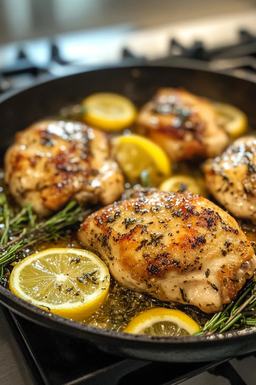 Recipe finishing touch