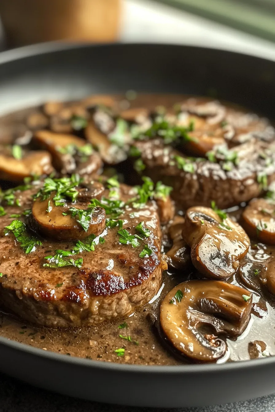 Recipe finishing touch