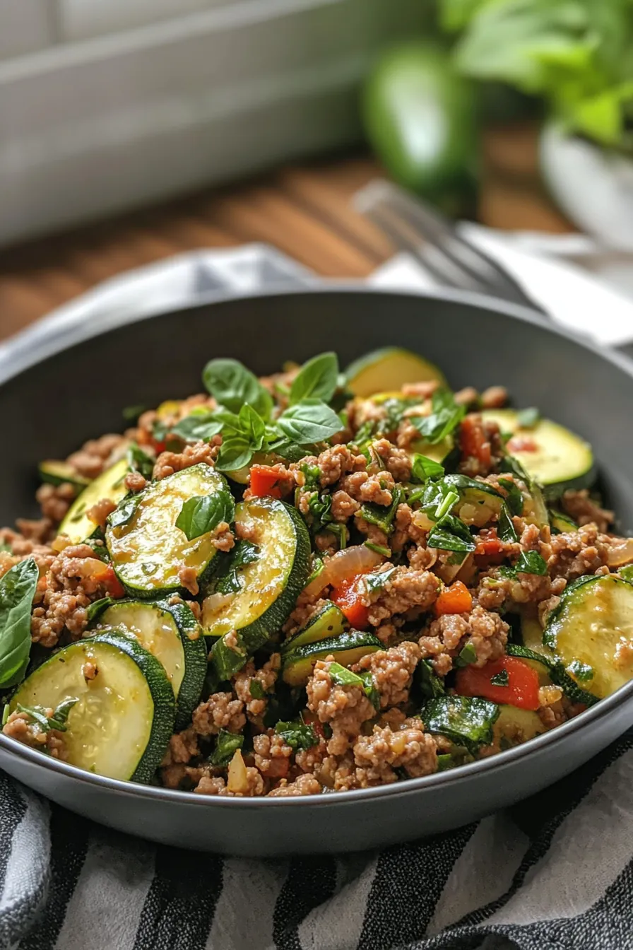 Recipe finishing touch