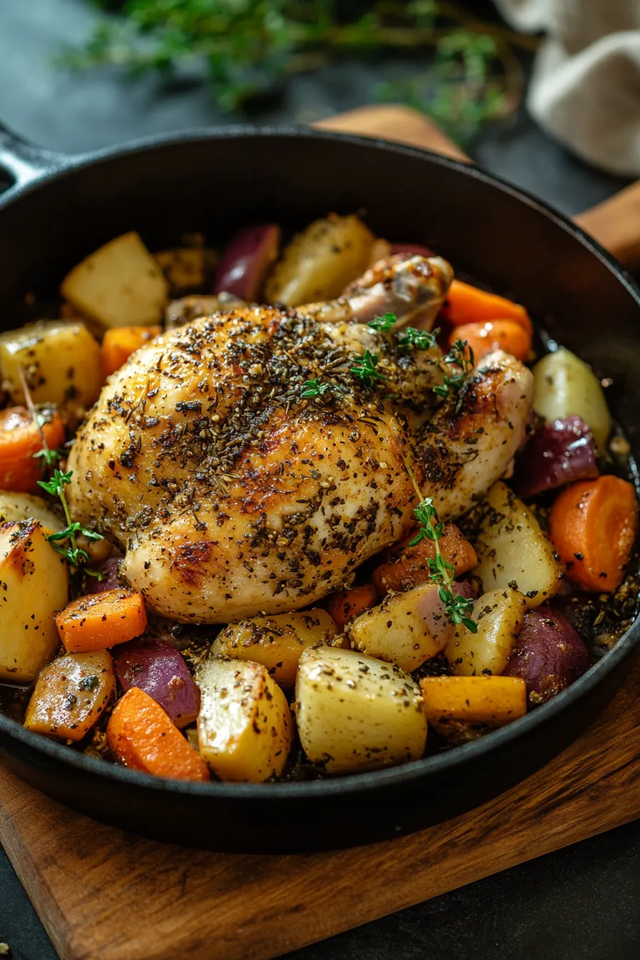 Recipe finishing touch