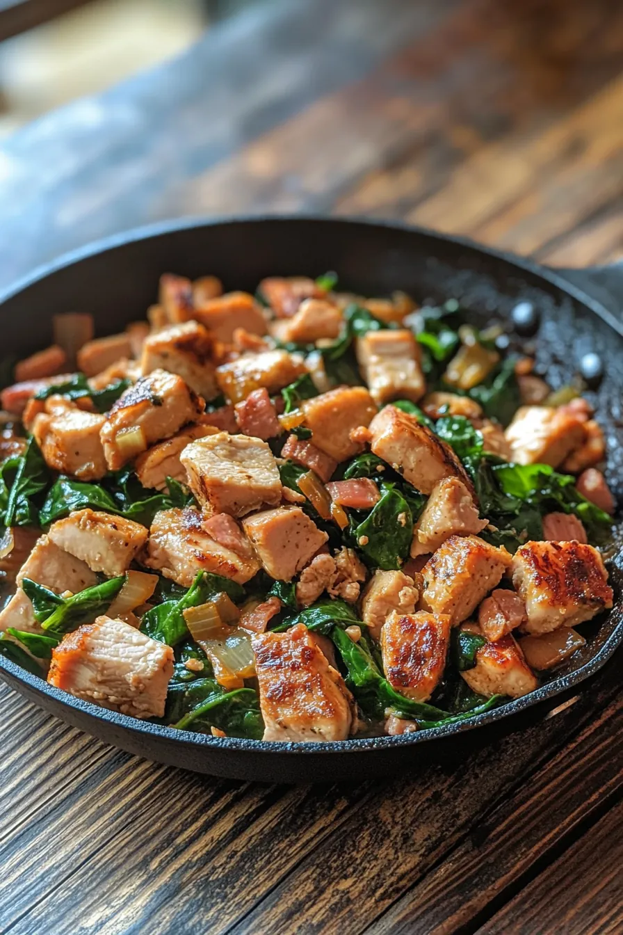 Recipe finishing touch