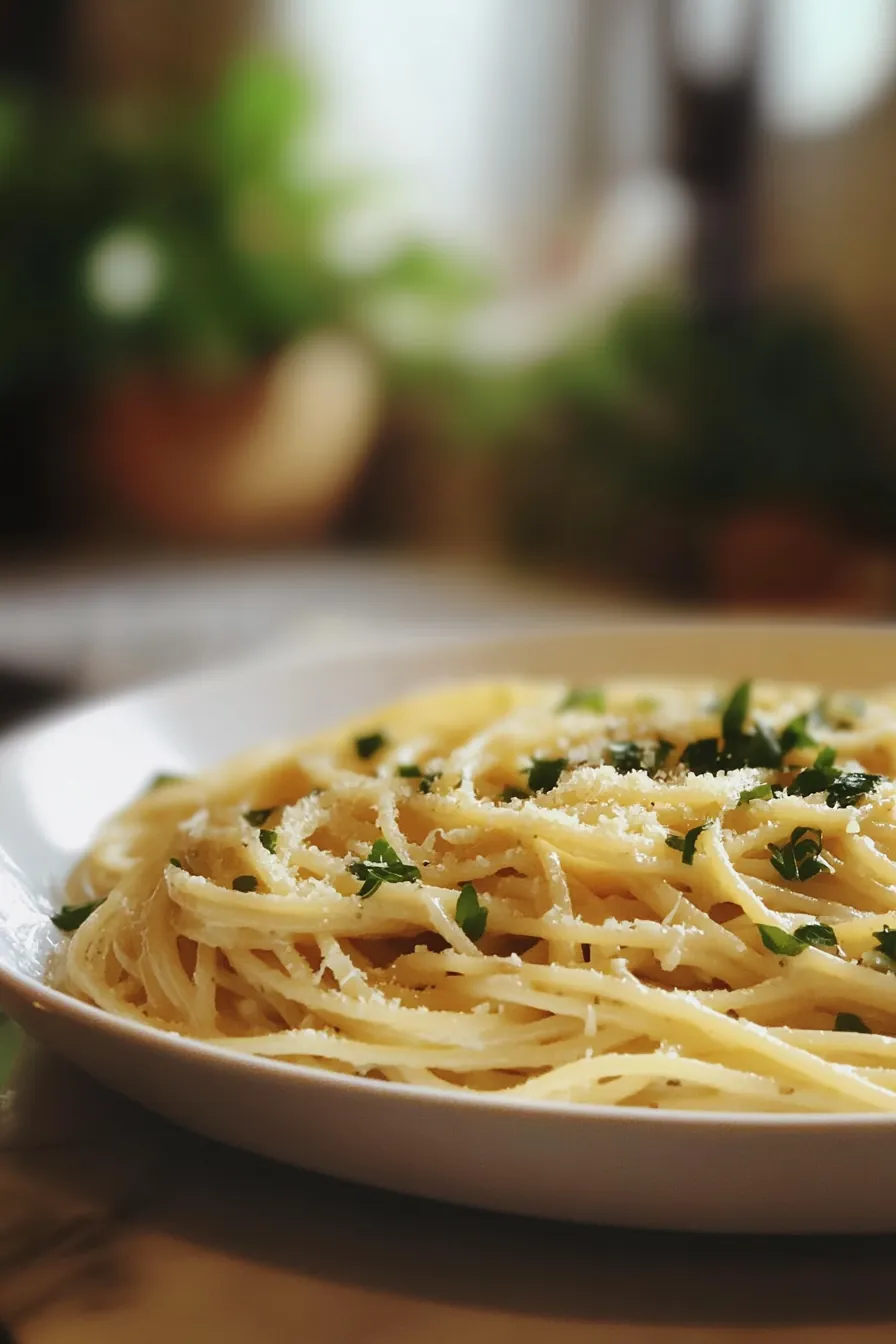 Recipe finishing touch