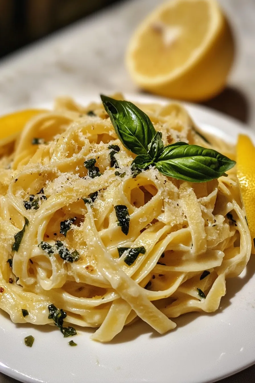 Recipe finishing touch