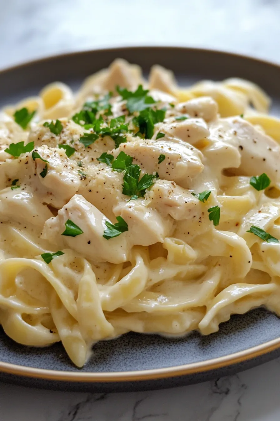 Recipe finishing touch