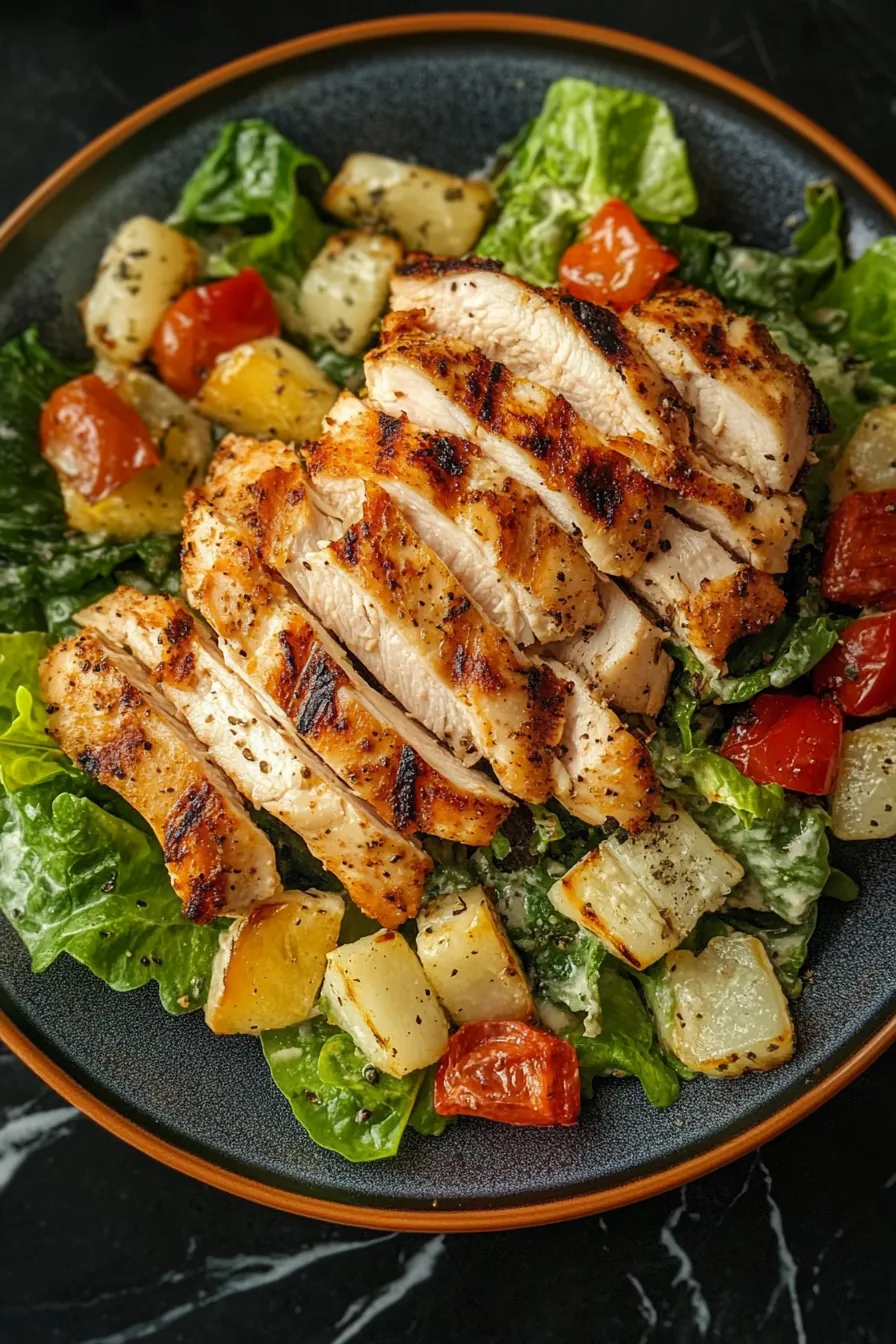 Recipe finishing touch