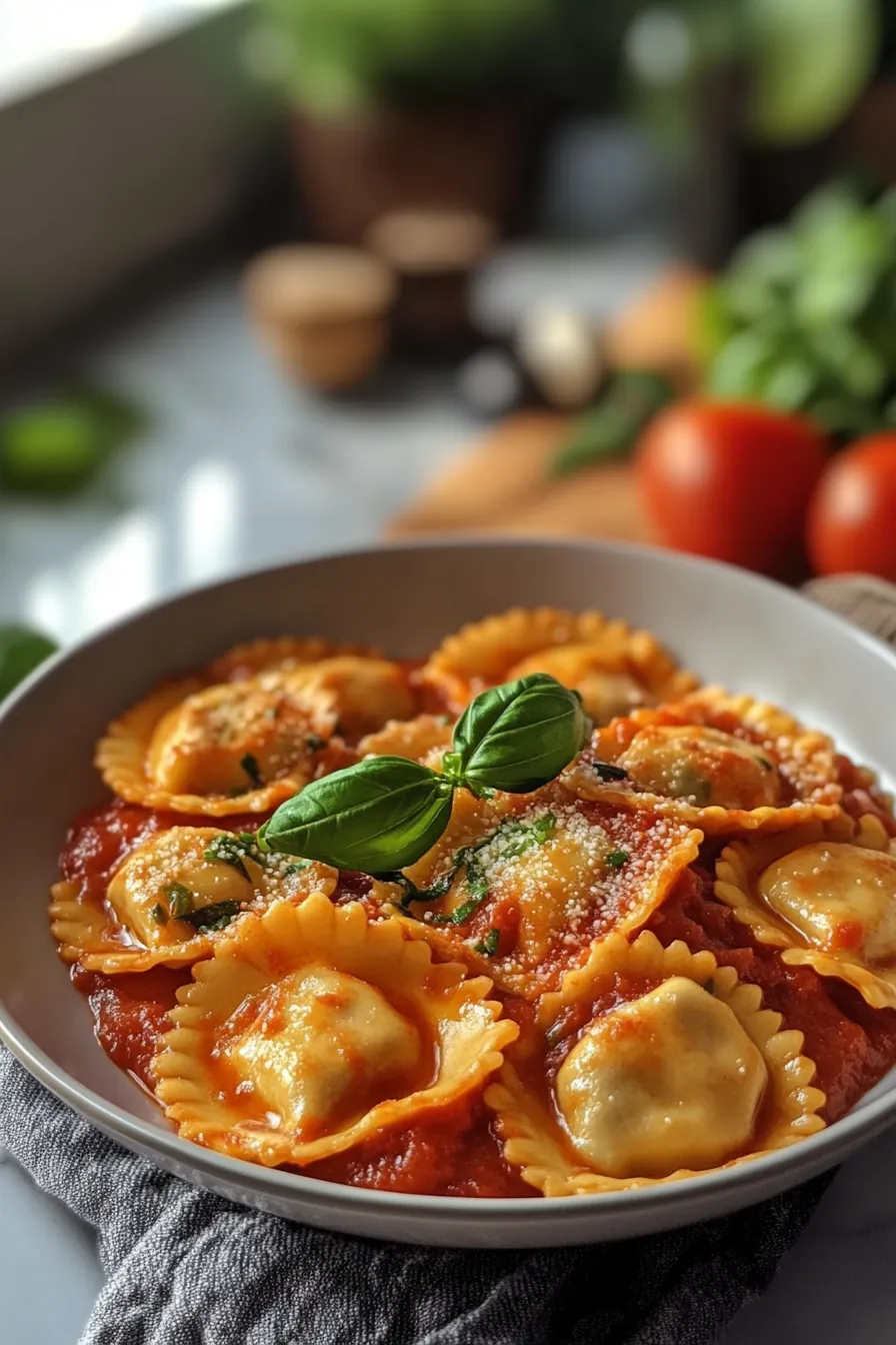 Recipe finishing touch